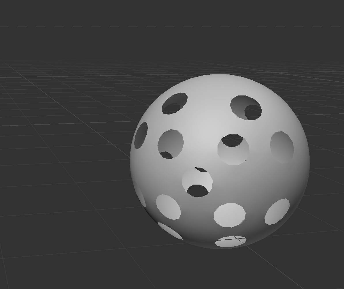 Ball 3d model second attempt